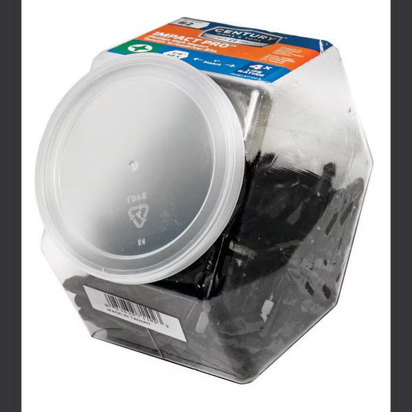 Drywall Screwdriving Bit Phillips #2R Pwr 2 Impact Pro 125Pcs, Century Drill & Tool, Mfr#: 71200